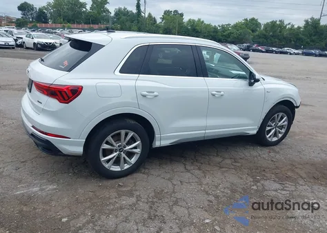 2021 Audi Q3 Premium 45 Tfsi S Line Quattro Tiptronic из США, поврежденный, VIN WA1DECF32M1038247